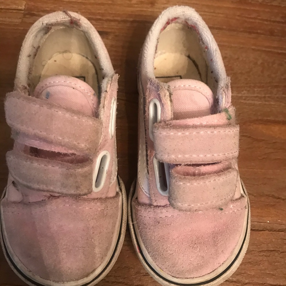 Toddler Vans pink size 6.5